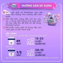 Combo 2 Túi nước giặt xả Maxkleen Hương Huyền Diệu 3.8kg/túi